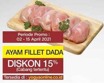 Promo Harga Ayam Dada Boneless per 100 gr - Yogya