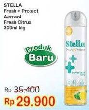 Promo Harga STELLA Aerosol Fresh Lemon 300 ml - Indomaret