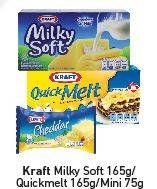 Promo Harga Kraft Milky Soft/Quick Melt/Mini  - Carrefour
