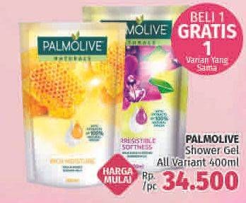 Promo Harga PALMOLIVE Shower Gel 400 ml - LotteMart