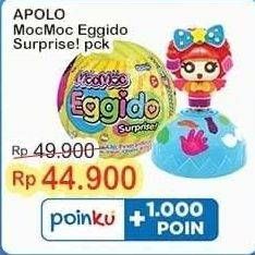 Promo Harga APOLO Moc Moc Suprise Color Egg  - Indomaret