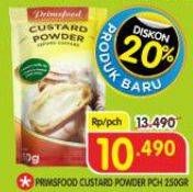 Promo Harga Primsfood Custard Powder 250 gr - Superindo