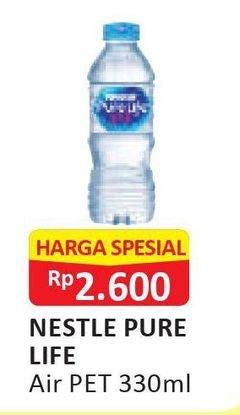 Promo Harga NESTLE Pure Life Air Mineral 330 ml - Alfamart