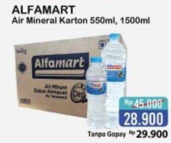 Promo Harga ALFAMART Air Mineral  - Alfamart