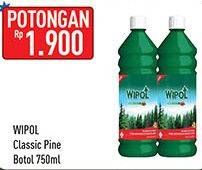 Promo Harga WIPOL Karbol Wangi Cemara 750 ml - Hypermart