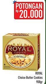 Promo Harga DANISH Royal Choice Butter Cookies 960 gr - Hypermart