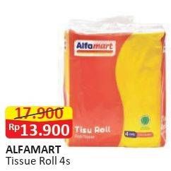 Promo Harga ALFAMART Toilet Tissue 4 roll - Alfamart