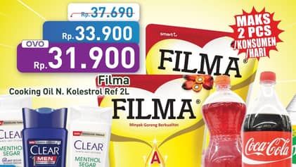 Promo Harga Filma Minyak Goreng 2000 ml - Hypermart