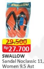 Promo Harga SUN SWALLOW Sandal Jepit  - Alfamart