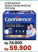 Promo Harga Confidence Adult Pants Slim & Fit Extra Absorb L8, M10, XL6 6 pcs - Indomaret