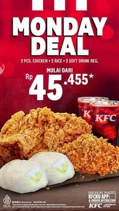 Promo Harga Monday Deal  - KFC