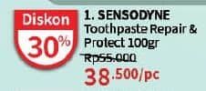 Promo Harga Sensodyne Pasta Gigi Repair & Protect 100 gr - Guardian