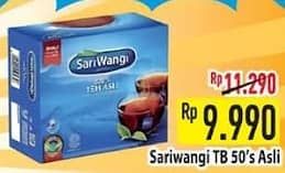 Promo Harga Sariwangi Teh Asli 92 gr - Hypermart