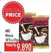 Promo Harga ABC Kopi Mocca per 10 sachet 27 gr - Hypermart