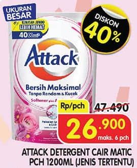 Attack Detergent Liquid