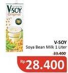 Promo Harga V-SOY Soya Bean Milk 1000 ml - Alfamidi