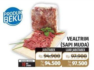 Promo Harga Sapi Veal Trim  - Lotte Grosir