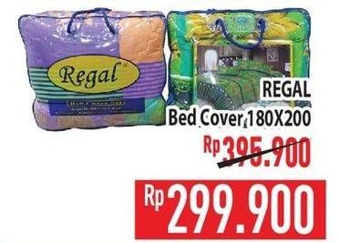 Promo Harga Regal Bed Cover 180x200cm  - Hypermart