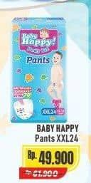 Promo Harga Baby Happy Body Fit Pants XXL24 24 pcs - Alfamart