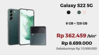 Promo Harga Samsung Galaxy S22 5G 8GB + 128GB  - Erafone