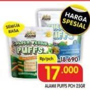 Promo Harga Alami Golden Veggie Puffs All Variants 25 gr - Superindo