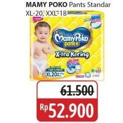 Promo Harga Mamy Poko Pants Xtra Kering XL20, XXL18 18 pcs - Alfamidi