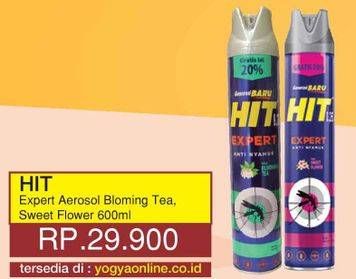 Promo Harga HIT Aerosol Expert Blooming Tea, Sweet Flower 600 ml - Yogya