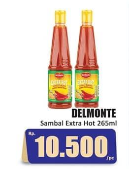 Promo Harga Del Monte Sauce Extra Hot Chilli 270 ml - Hari Hari