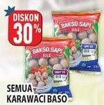 Promo Harga KARAWACI Bakso Sapi Super 700 gr - Hypermart