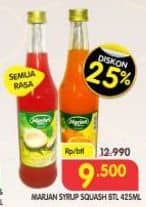 Promo Harga Marjan Syrup Squash All Variants 450 ml - Superindo