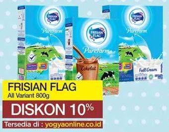 Promo Harga FRISIAN FLAG Susu Bubuk Cokelat, Full Cream, Instant 800 gr - Yogya