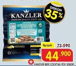 Promo Harga Kanzler Cocktail Beef 500 gr - Superindo