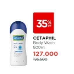 Promo Harga Cetaphil Ultra Gentle Body Wash 500 ml - Watsons