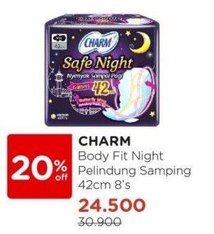 Promo Harga Charm Safe Night Gathers 42cm 8 pcs - Watsons