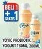 Promo Harga YOYIC Probiotic Fermented Milk Drink  - Hypermart