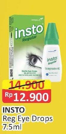 Promo Harga INSTO Regular Eye Drops 7 ml - Alfamart