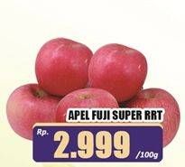 Promo Harga Apel Fuji Super RRT per 100 gr - Hari Hari