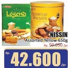 Promo Harga NISSIN Assorted Biscuits 650 gr - Hari Hari