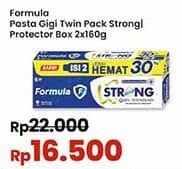 Promo Harga Formula Pasta Gigi Strong Protection per 2 pcs 160 gr - Indomaret