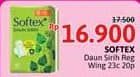 Promo Harga Softex Daun Sirih Wing 23cm 20 pcs - Alfamidi