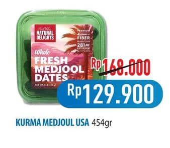 Promo Harga Natural Delights Kurma Medjool 454 gr - Hypermart