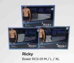 Promo Harga Ricky Boxer RCS-01  - TIP TOP