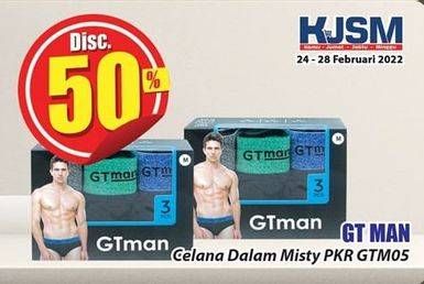 Promo Harga GT MAN Underwear PKR GTM05  - Hari Hari