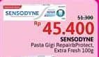 Promo Harga Sensodyne Pasta Gigi Repair & Protect Extra Fresh 100 gr - Alfamidi