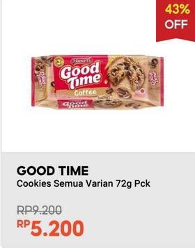 Promo Harga Good Time Cookies Chocochips All Variants 72 gr - Indomaret