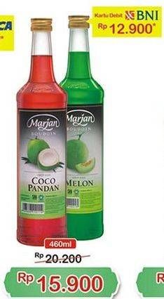 Promo Harga MARJAN Syrup Boudoin 460 ml - Indomaret