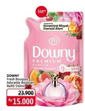 Promo Harga DOWNY Premium Parfum Fresh Bouquet, Adorable Bouquet 550 ml - Alfamidi