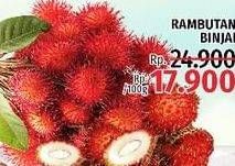 Promo Harga Rambutan Binjai per 100 gr - LotteMart