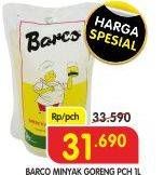 Promo Harga BARCO Minyak Goreng Kelapa 1000 ml - Superindo