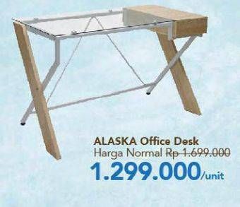 Promo Harga ALASKA Office Desk  - Carrefour